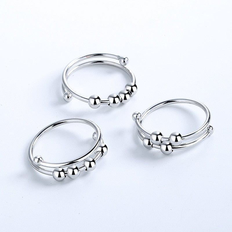 Serenity Spin Ring for Stress Relief