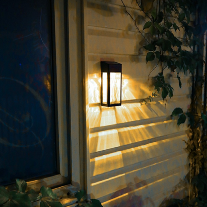 Solar Wall Light for Energy Efficiency