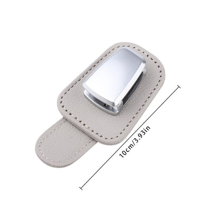 Car Sunglasses Holder with Clip Organizer