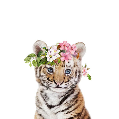 Removable Vinyl Wall Decals of Adorable Animals for Nursery Decor
