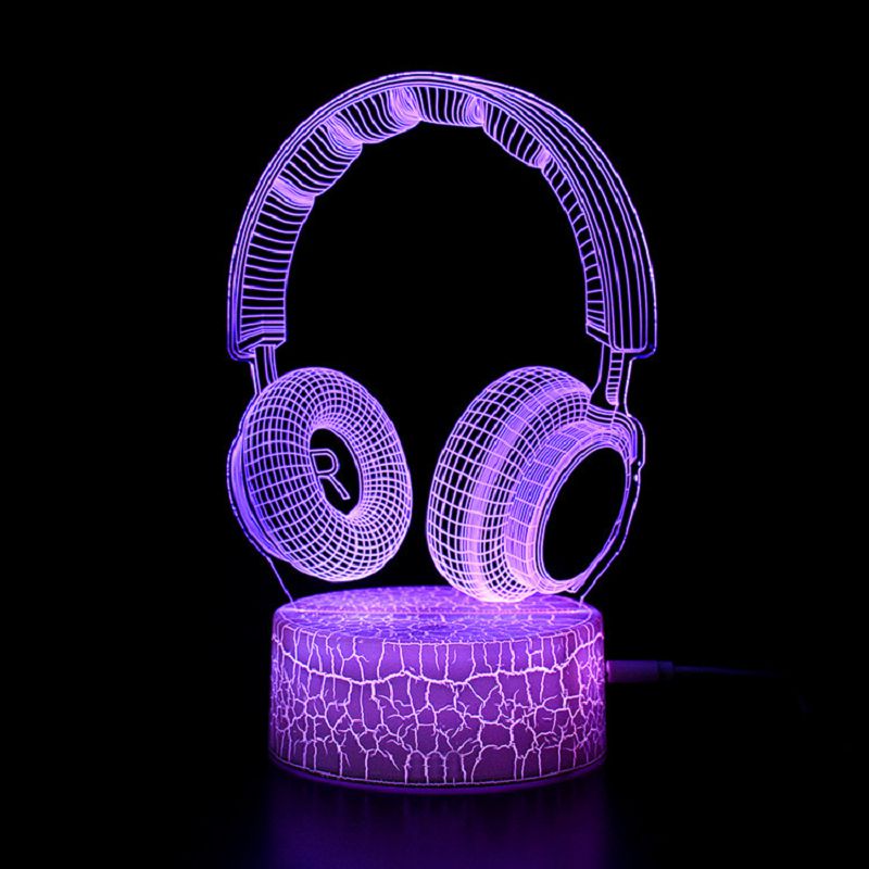 Night Lamp with 3D Room Decor Design