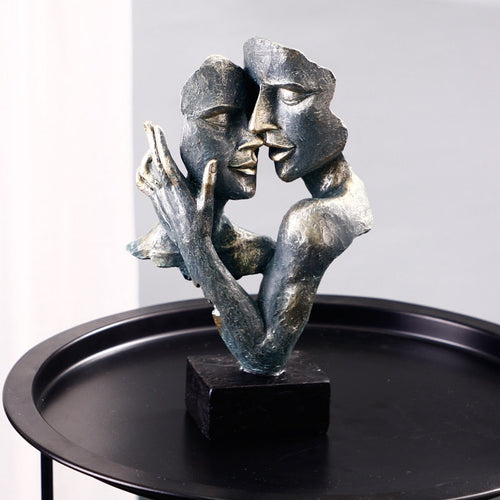 Sculpture of Unity Taalita – Elegant Art Ensemble Piece