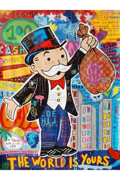 Graffiti Art Wall Print Poster