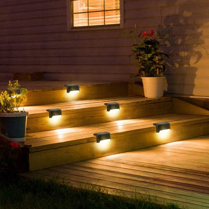 Illuminate Your Garden with Solar-Powered Stair Lighting