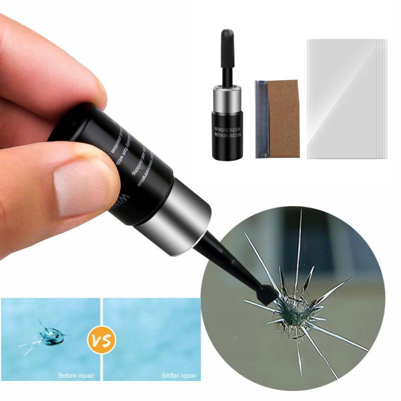 Glass Repair Kit for Cracked Surfaces
