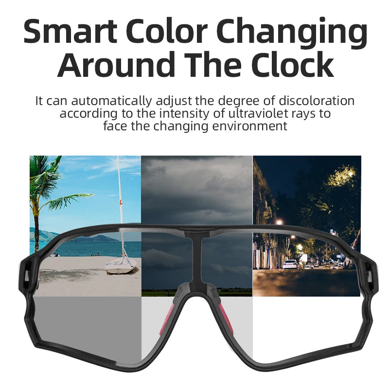 Photochromic Lens Cycling Eyewear