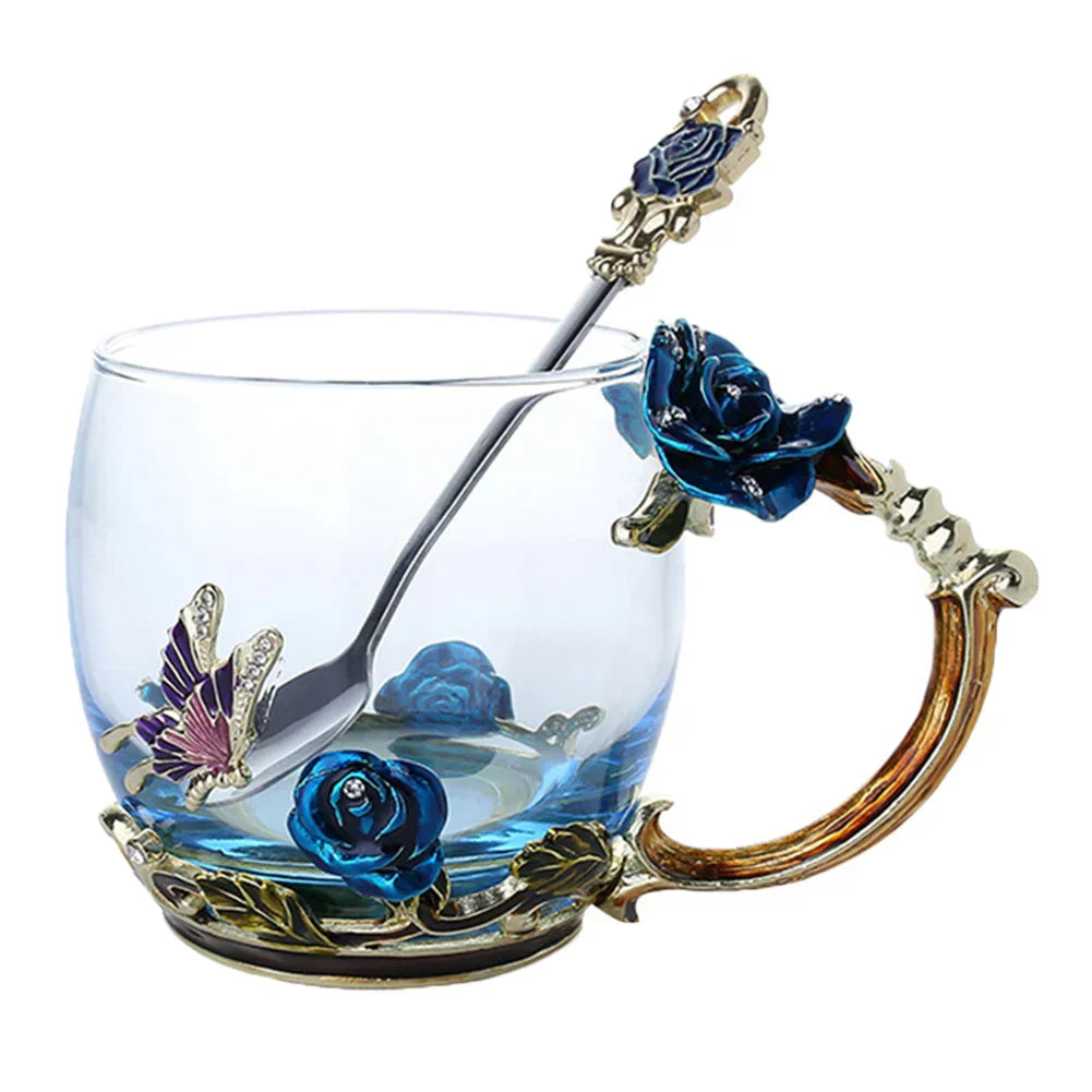 Transparent Mug Set for Mother’s Day - Joyful Gift for Her