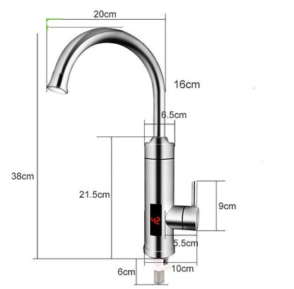 Electric Kitchen Faucets with Hot Water Feature