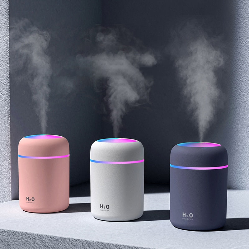 Colorful Atmosphere Humidifier with AquaMist Lighting