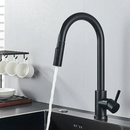 Versatile 360° Rotating Kitchen and Bathroom Faucet