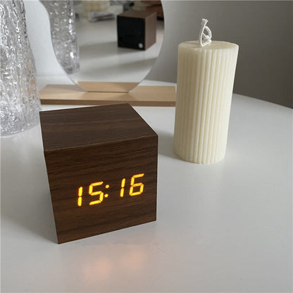 Alarm Clock with Digital Display for Desk