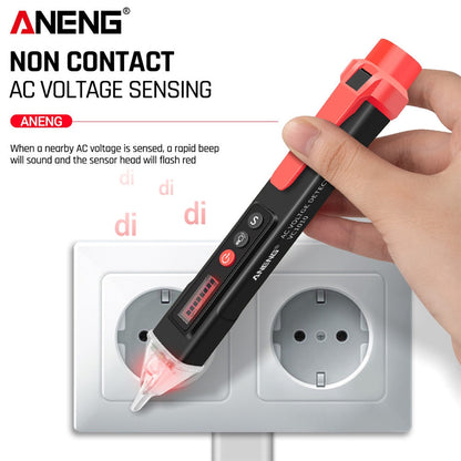 Digital Voltage Detector Pen for AC and DC Testing