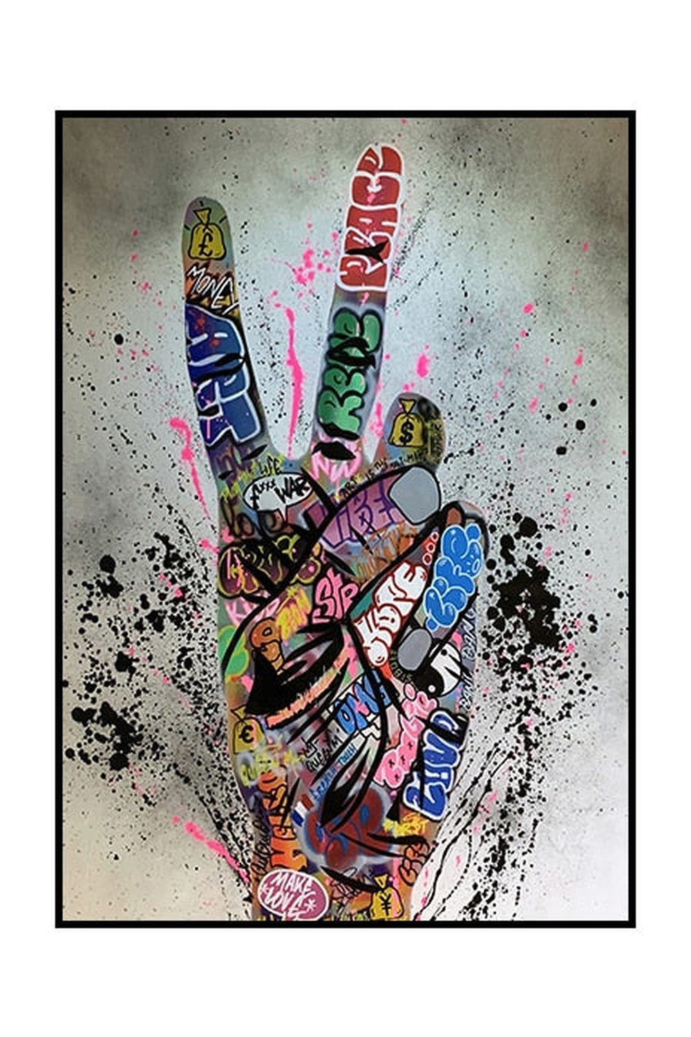 Urban Art Canvas Print - Taalita Design