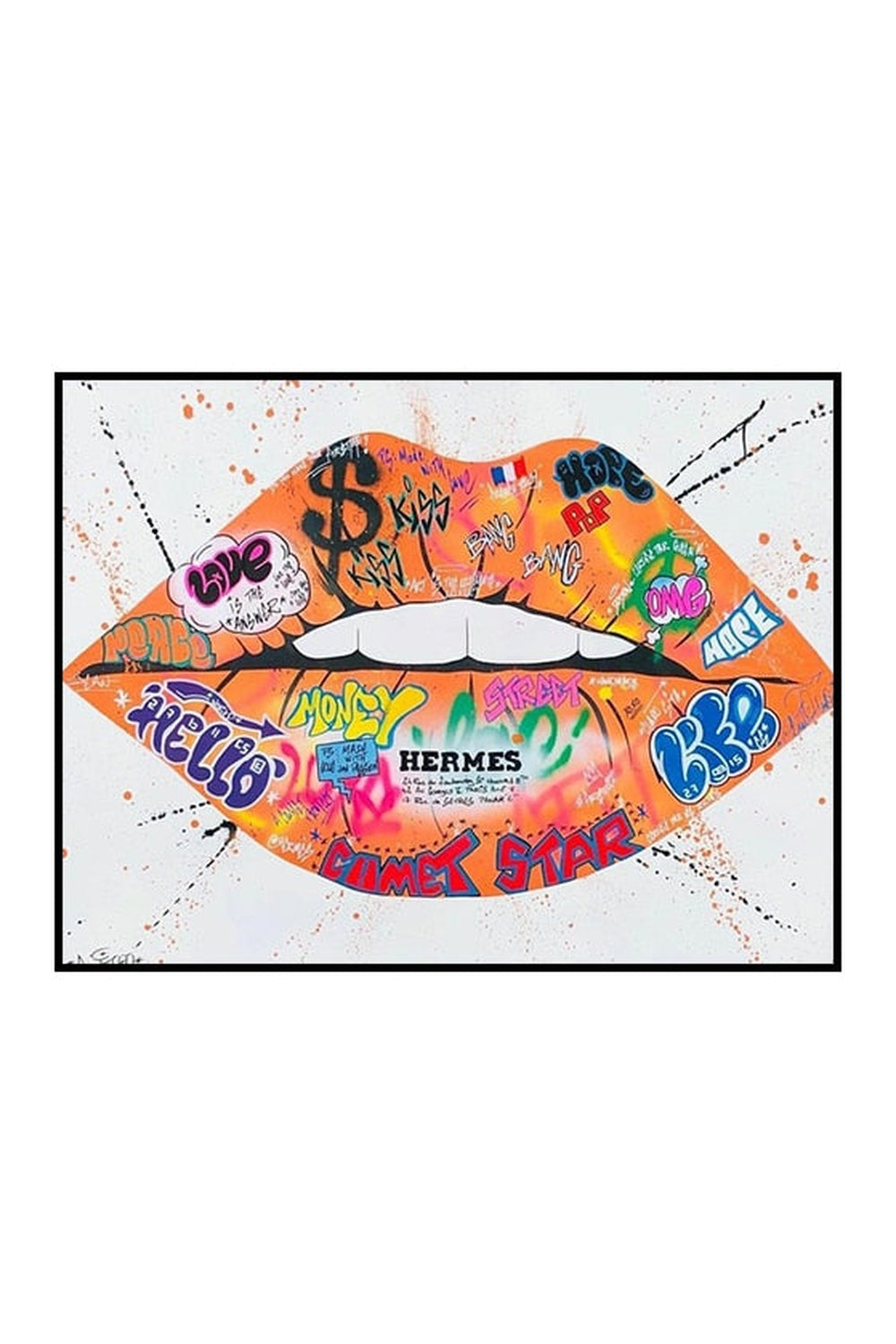 Urban Art Canvas Print - Taalita Design
