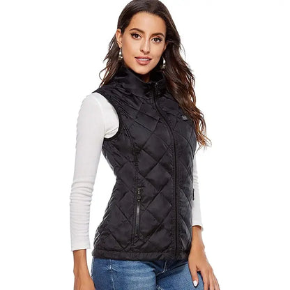 Women's Heated Vest with Infrared Technology | USB Heating | Lightweight & Temperature Regulating | Ideal for Fall and Winter