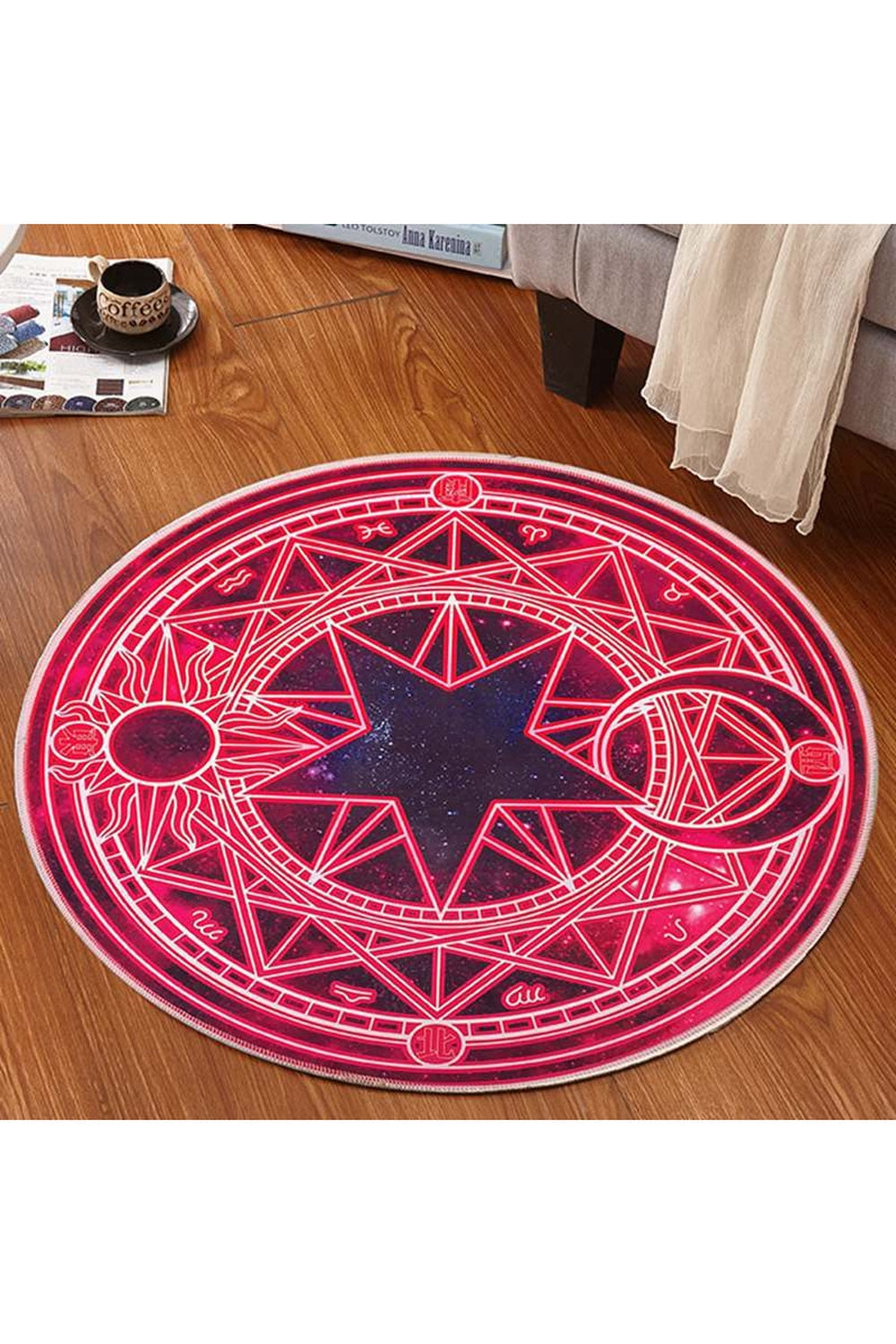 Cosmic Design Area Rug – Astronomical Theme