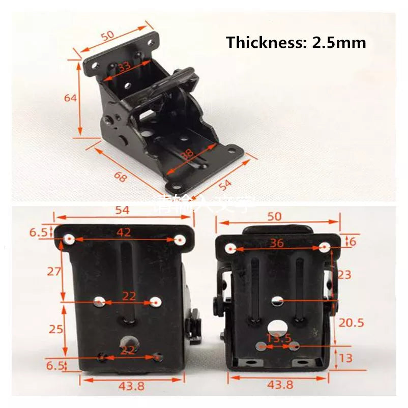 2-Pack Easy-Install Secure Hinges | FlexiHinge