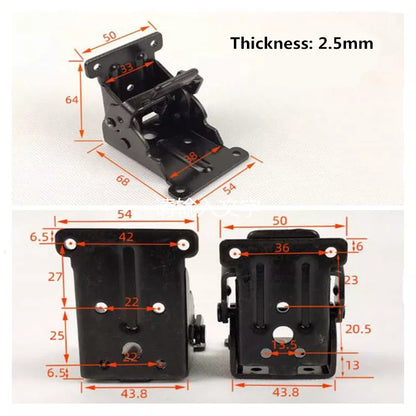 2-Pack Easy-Install Secure Hinges | FlexiHinge