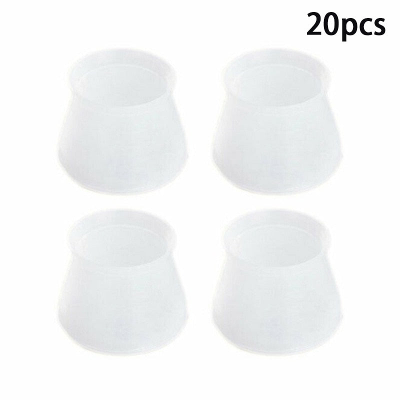 Silicone Furniture Leg Caps Set – Non-slip and Quiet