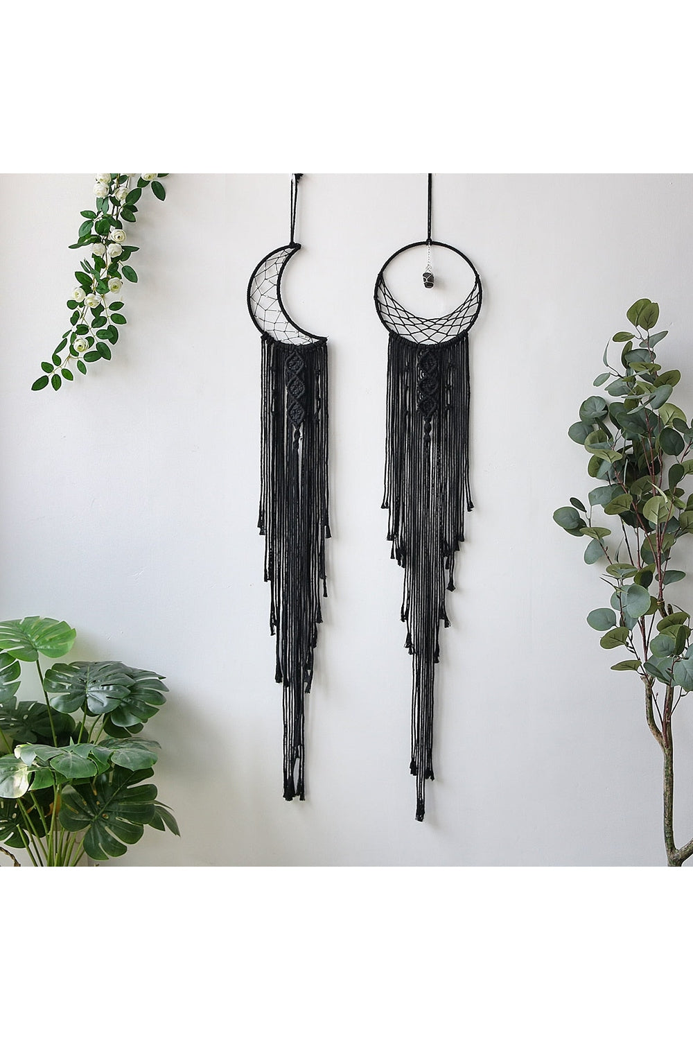 Dreamcatcher in Black - Moon Design