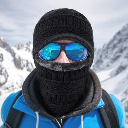 Warm Knit Unisex Balaclava for Full Protection – ArcticShield