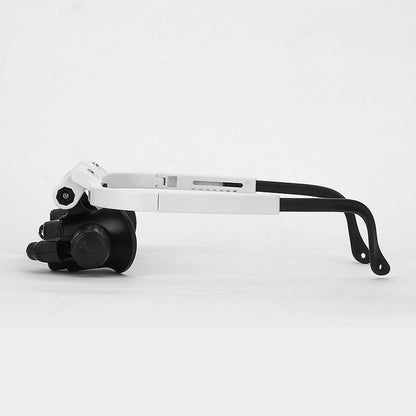 Illuminated Magnifier with Adjustable Zoom Levels