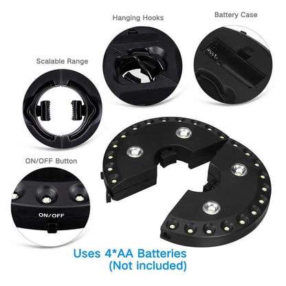Wireless Garden and Camping Light with 3 Brightness Levels
