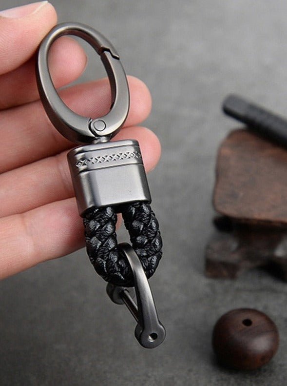 Braided Keychain Loop for Car Keys