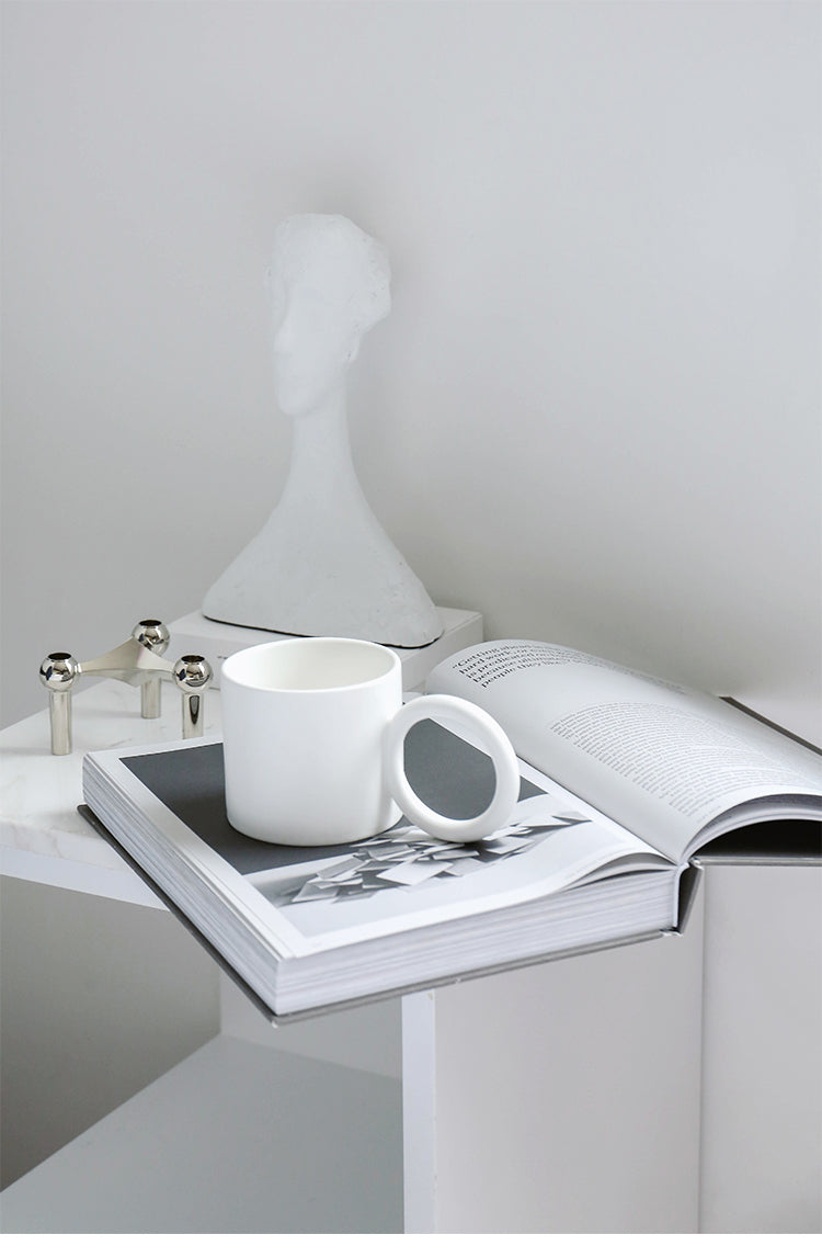 Minimalist Porcelain Mug – Ares Style Coffee Cup