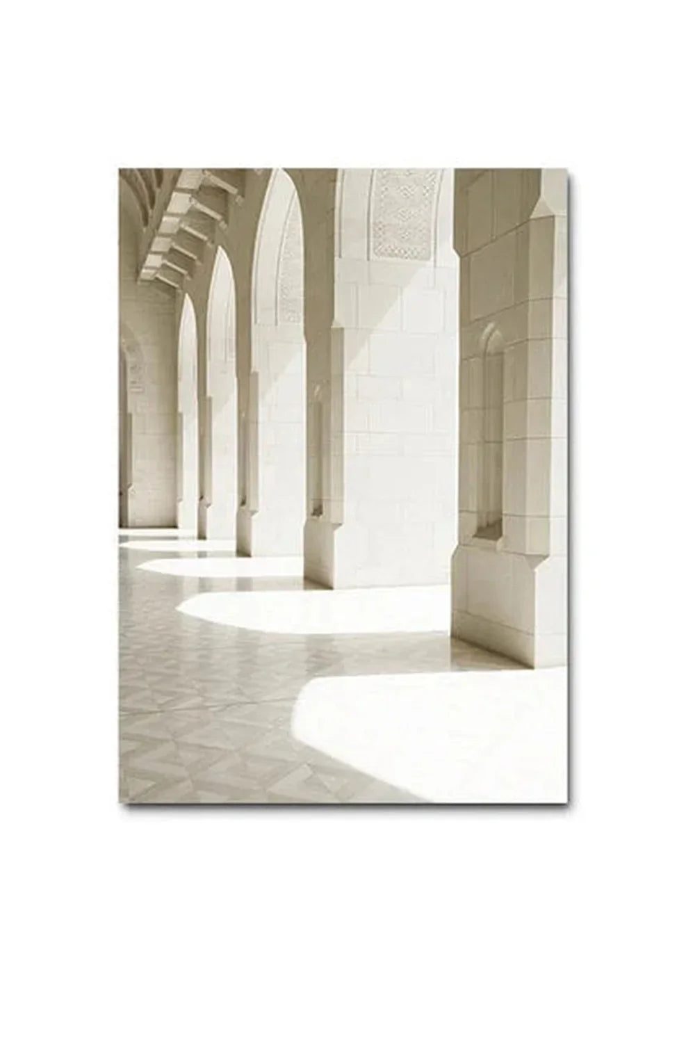 Artisan Moroccan-Inspired Canvas Wall Art