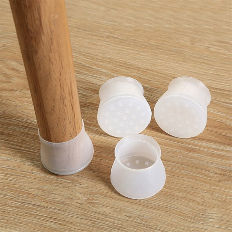 Silicone Furniture Leg Caps Set – Non-slip and Quiet