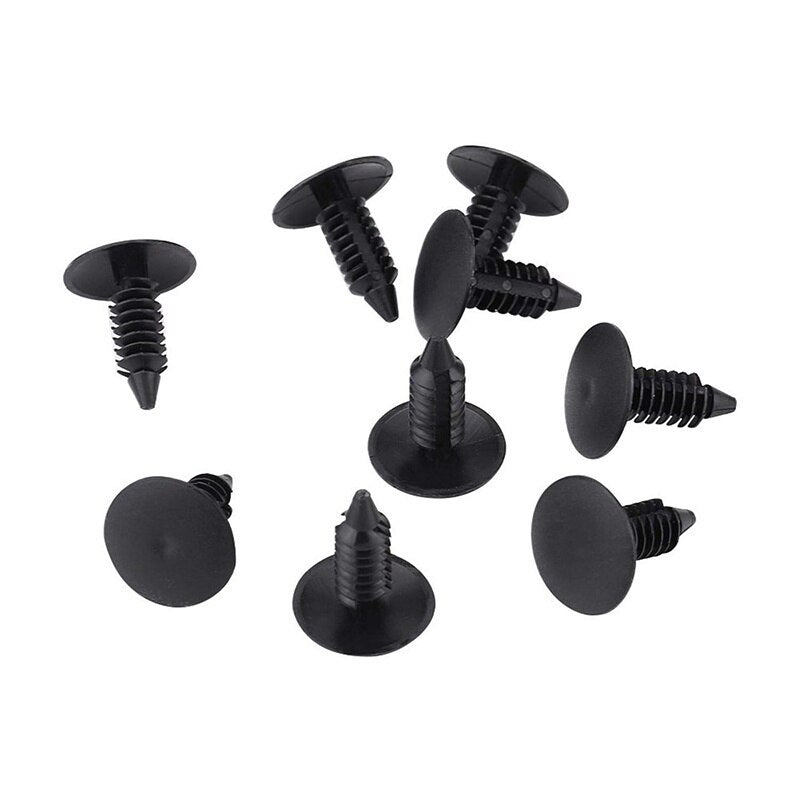 Car Clip Kit with 100 Fastener Pin Rivets for Bumpers