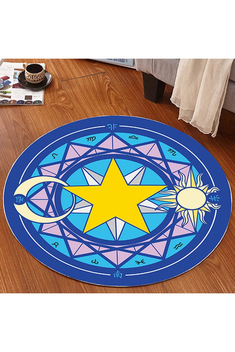 Cosmic Design Area Rug – Astronomical Theme