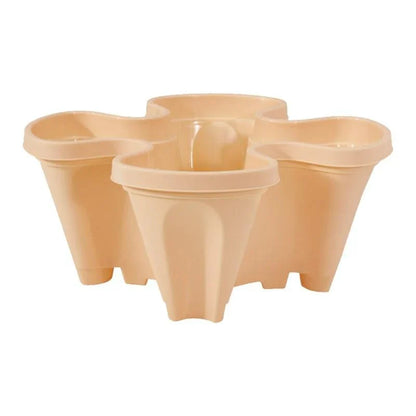 Wheeled Stackable Pots for Vertical Gardening
