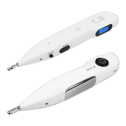 Rechargeable Massage Pen with 9 Intensity Settings, Audio Alert, 2 Probes