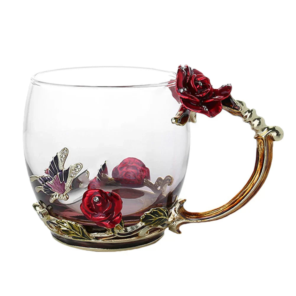 Transparent Mug Set for Mother’s Day - Joyful Gift for Her