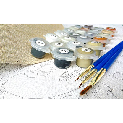 Paint by Numbers Animal Portrait Kit
