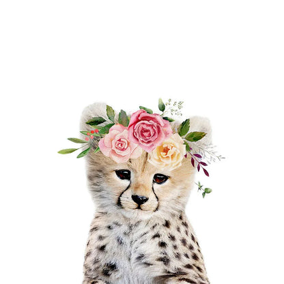 Removable Vinyl Wall Decals of Adorable Animals for Nursery Decor