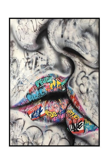 Urban Art Canvas Print - Taalita Design