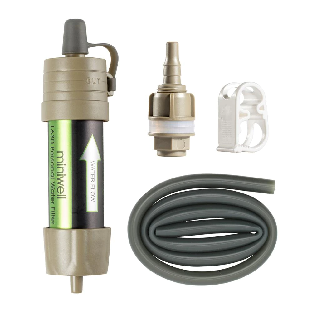 Compact Water Purification Straw for Clean Hydration Anywhere