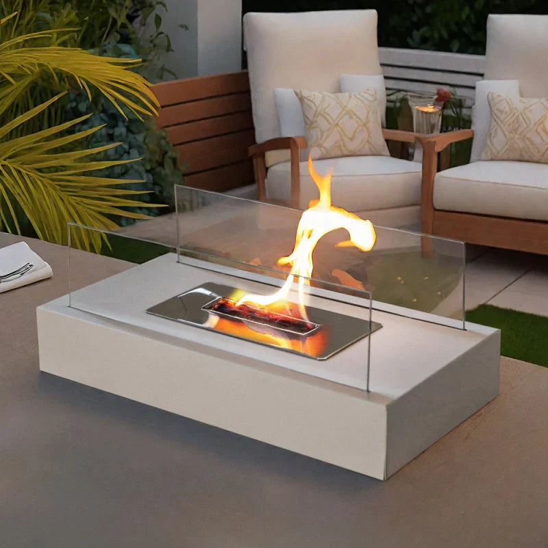 Tabletop Bioethanol Fireplace for Warm and Inviting Atmosphere