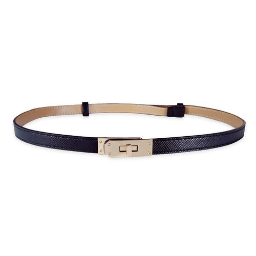 Women's Leather Belt with Adjustable Fit