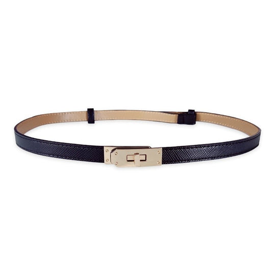 Women's Leather Belt with Adjustable Fit