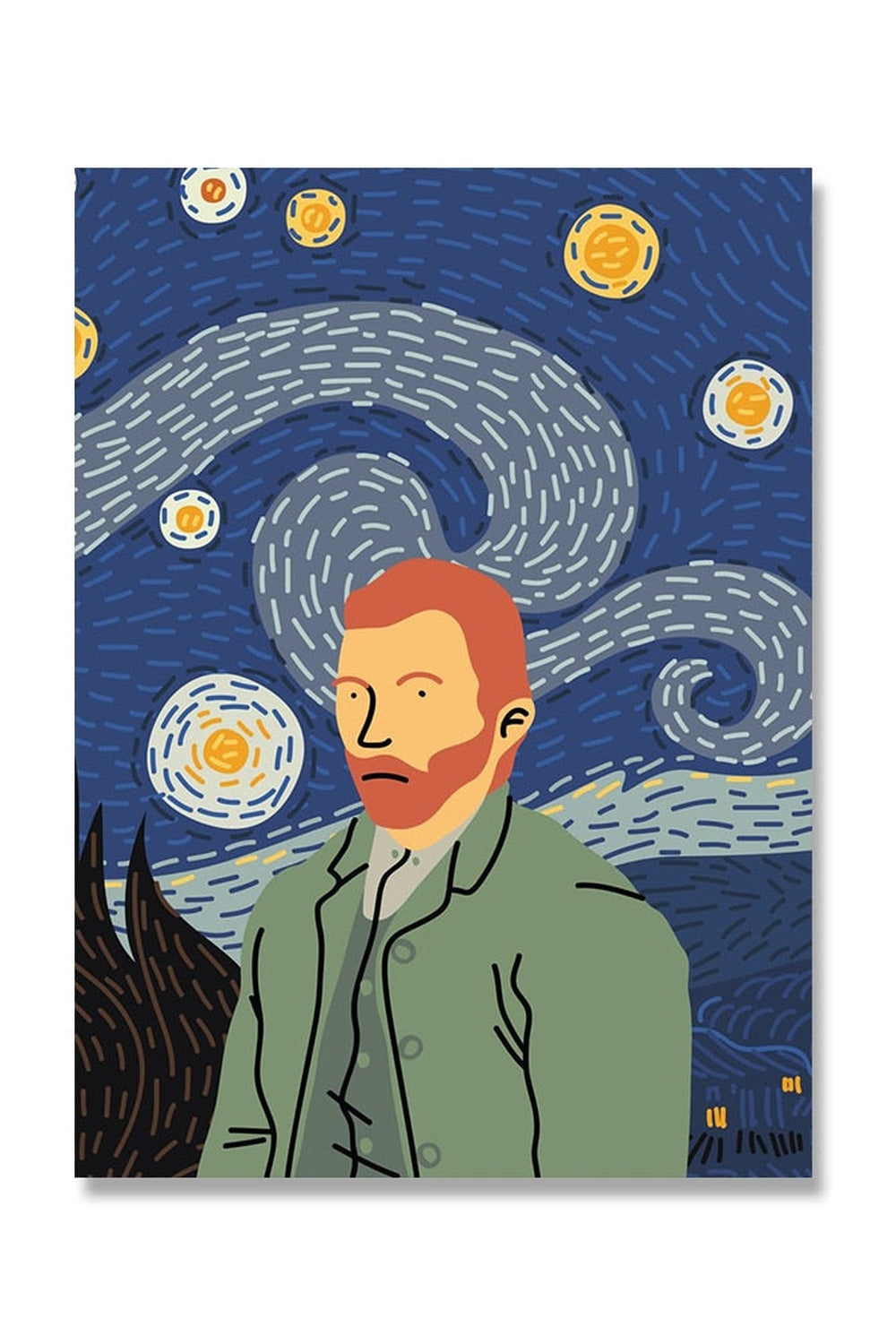 Linen Art Print Poster