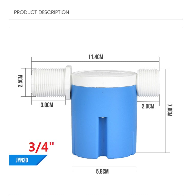 Water Level Control Valve with Automatic Function