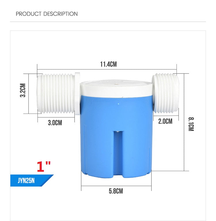 Water Level Control Valve with Automatic Function