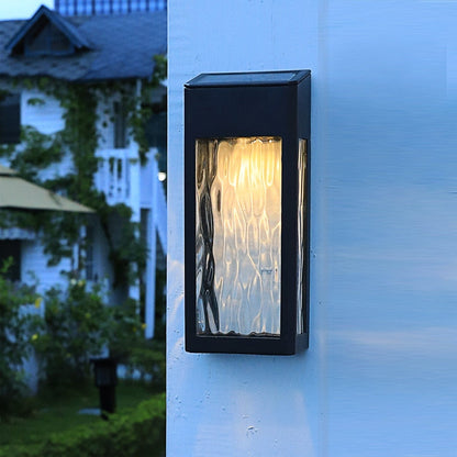 Solar Wall Light for Energy Efficiency
