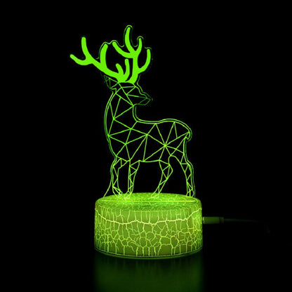 Night Lamp with 3D Room Decor Design