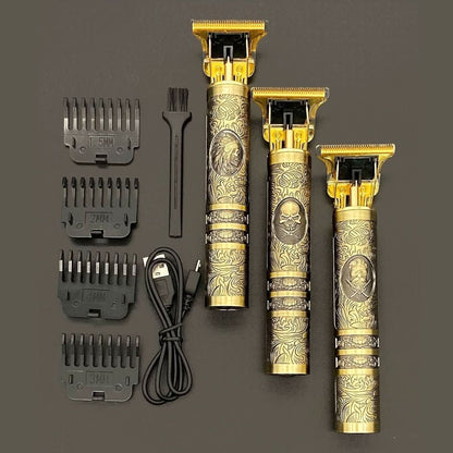 Retro Design Trimmer for Gentle Grooming and Personal Care