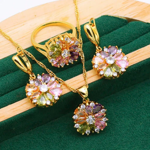 Jewelry Set Inspired by a Greek Goddess